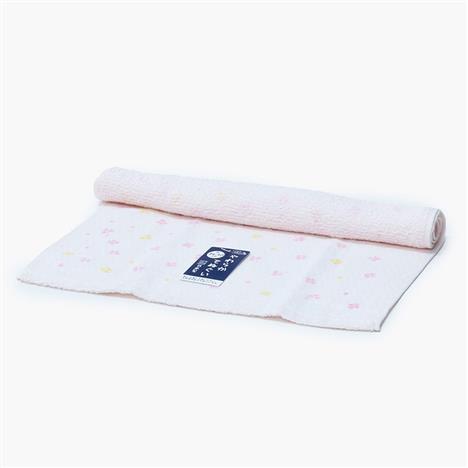 Khăn Tenugui cotton Nissen 34x90cm Happy Clover SZ-4503P Pink