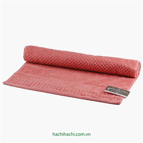 Khăn vải cotton Nissen 34x90cm Hotel Use QGS-5021P Pink