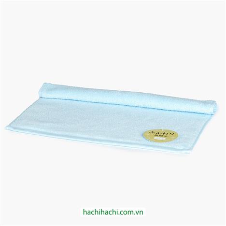 Khăn cotton cao cấp Nissen 34x35cm Fuwa Fuwa Untwisted Blue
