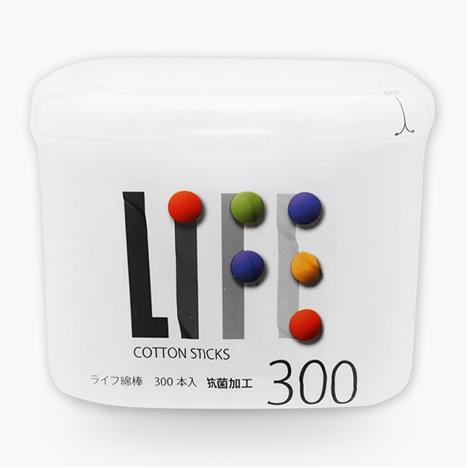 Tăm bông kháng khuẩn đầu tròn 300 cây