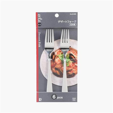 Nĩa inox Nhật Bản Pearl Metal 17.5cm (6 cái)