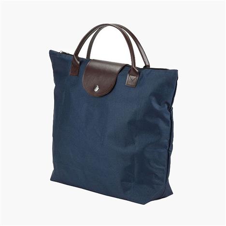 Túi Tote gấp gọn có quai xách 42x33cm (Xanh Navy)