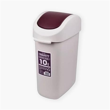 Thùng rác nắp xoay 10L (Nâu)