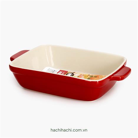 Khuôn gốm Pearl Metal dùng cho lò nướng 18x14cm