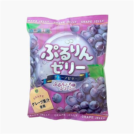 Thạch rau câu vị nho Fujisyo 154g (22g x 7 cái) chứa nước ép nho