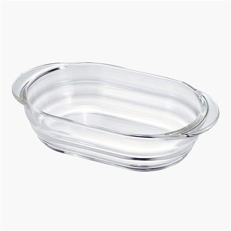 Khay thủy tinh chịu nhiệt Nhật Bản Hario 21.3x12cm HGZO-60-BK