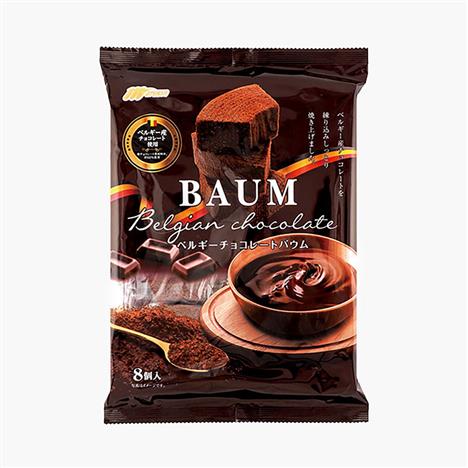 Bánh Baumkuchen vị Socola cắt lát 160g (8 cái)