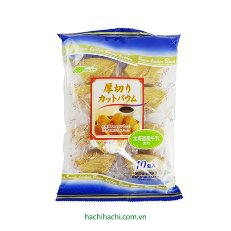 Bánh Baumkuchen cắt lát Marukin 10 cái