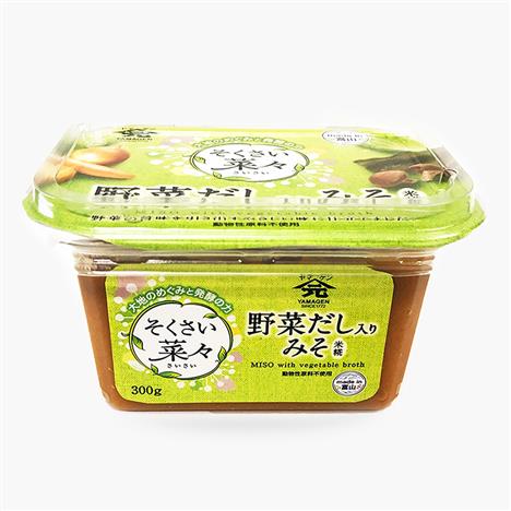 Miso dashi rau củ trộn sẵn giảm muối Yamagen 300g