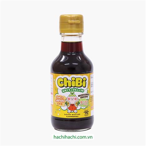 Nước tương Chibi Nhật Bản cho bé 150ml (giảm muối)