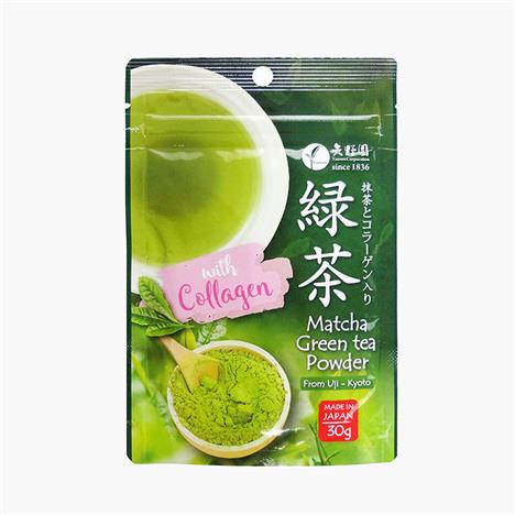 Bột trà xanh Matcha Collagen Yanoen 30g