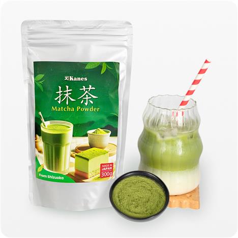 Bột trà xanh Matcha Nhật Bản Kanes 300g