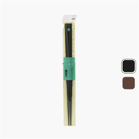 Đũa gỗ đầu nhọn trụ bát giác dễ gắp thức ăn 23cm (Nhiều mẫu)-Giao mẫu ngẫu nhiên