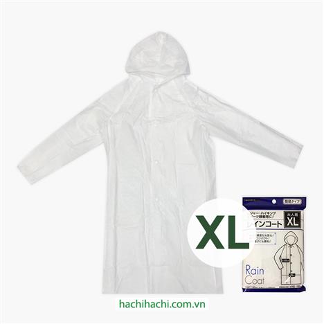 Áo mưa đơn 1 người cài nút cỡ dài size XL 120cm
