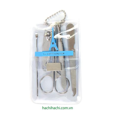 Bộ dụng cụ làm móng làm nail du lịch (19.2 x 6.3cm)
