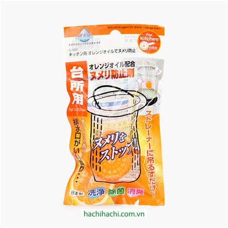 Viên tẩy rửa khử mùi, kháng khuẩn bồn rửa chén hương cam 16.5g 