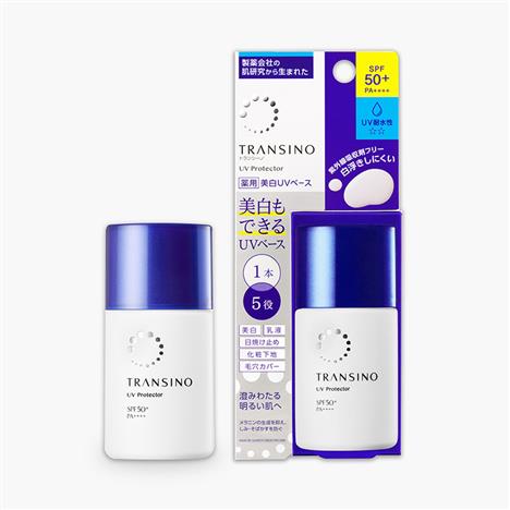 Kem chống nắng dưỡng trắng sáng Transino UV Protector SPF 50+ PA++++ 30ml 
