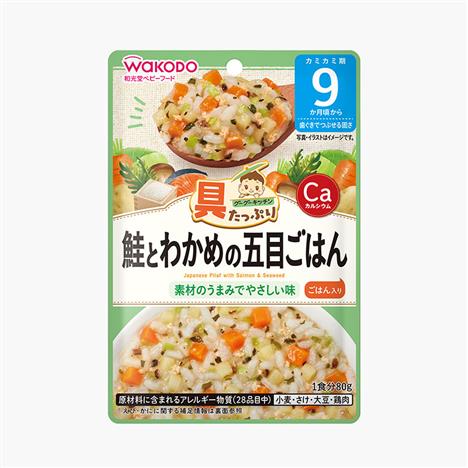 TPBS: Cơm ngũ vị cá hồi và rong biển 80g