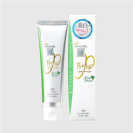 Kem đánh răng cao cấp Apagard bạc hà  Premio Xtra Mint 105g, làm trắng răng, ngăn ngừa hôi miệng