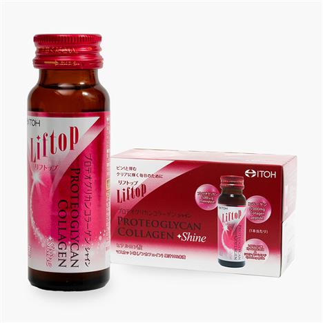 TPBVSK: Liftop proteoglycan collagen shine Nước uống làm săn chắc da 50ml x 10 chai