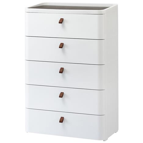Tủ nhựa ngăn kéo 5 tầng Sanka 72.5x41x107.5cm (Trắng)