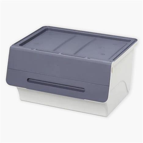 Hộp đựng nắp gập Sanka 57x46x31cm (L) - Tím xanh