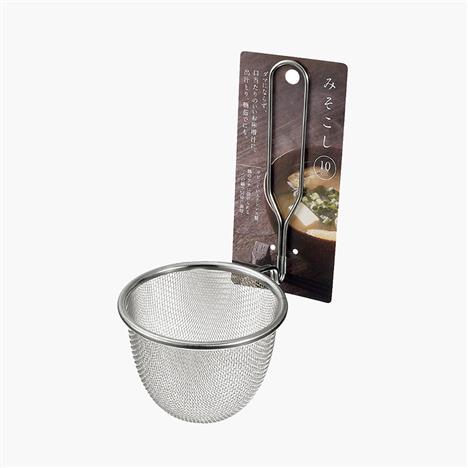 Vợt inox trụng mì, gia vị, miso 10x20cm