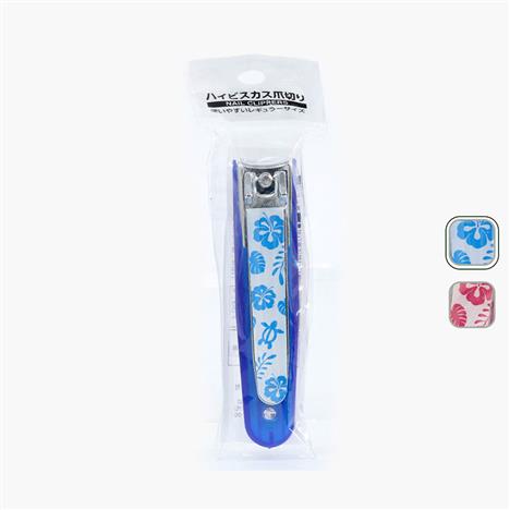 Bấm móng tay kèm ngăn đựng móng hình hoa Hibiscus (Nhiều mẫu)-Giao mẫu ngẫu nhiên