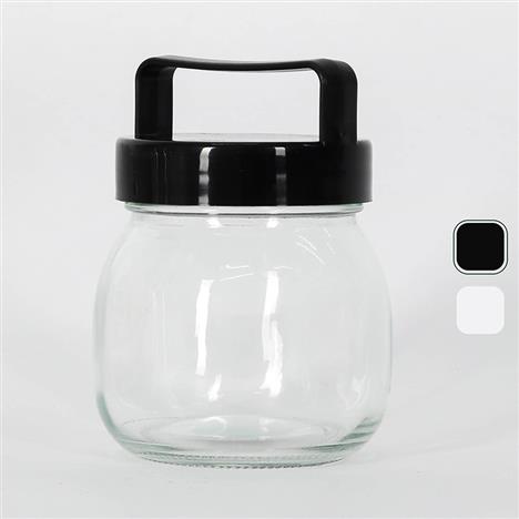 Hũ thuỷ tinh 300ml Nắp có quai cầm (Nhiều mẫu)-Giao mẫu ngẫu nhiên