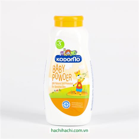 Phấn trẻ em Kodomo Natural Soft 160g Dưỡng ẩm, ngăn côn trùng