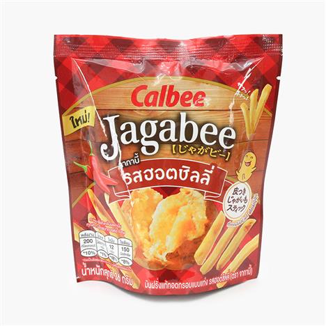 Snack khoai tây Calbee Jagabee vị ớt cay 36g