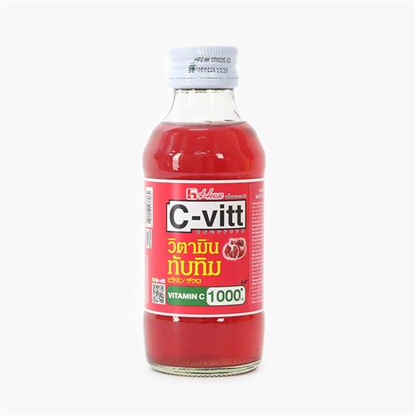 TPBS: Nước lựu Vitamin C C-Vitt 140ml, bổ sung 1000mg Vitamin C