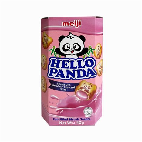Bánh Hello Panda nhân kem dâu 40g