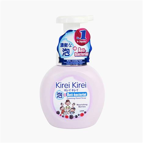 Bọt rửa tay Kirei Kirei hương dâu tằm 250ml