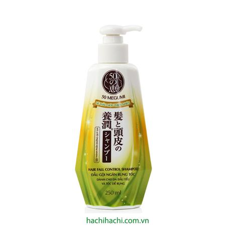 Dầu gội ngăn rụng tóc 50 Megumi Hair Fall Control 250ml 