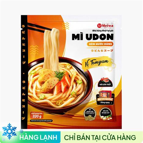 Mì Udon kèm nước dùng vị Tomyum 320g