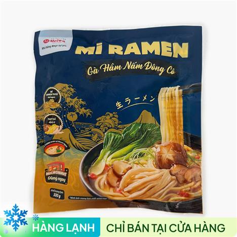 Mì ramen gà hầm nấm đông cô 330g