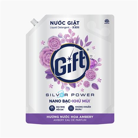 172 Nước giặt Gift Hương nước hoa Ambery túi 3.6kg