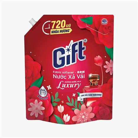 Nước xả vải Gift hương nước hoa Luxury 3.2kg