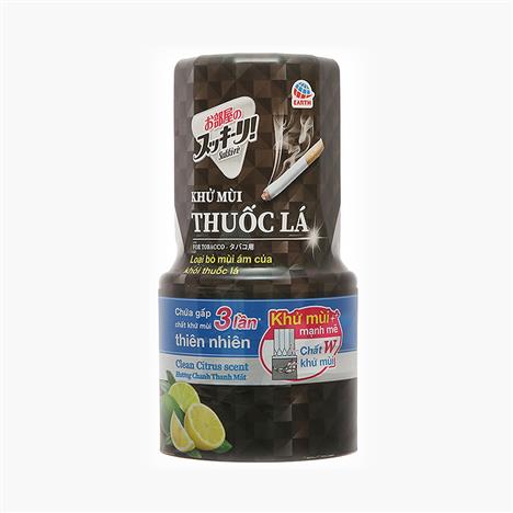 Dung dịch khử mùi thuốc lá Sukkiri hương chanh thanh mát 400ml