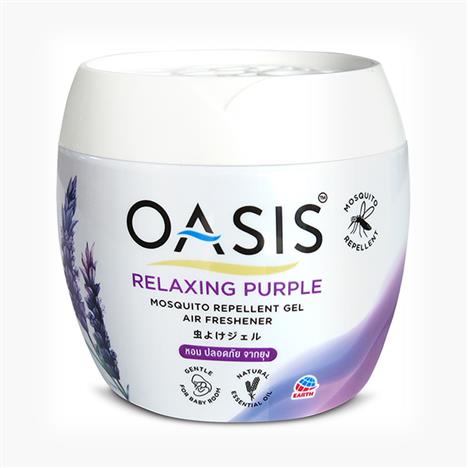 Sáp thơm đuổi muỗi Oasis Relaxing Purple 180g (Lavender)