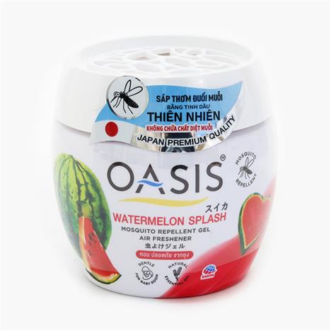 Sáp thơm đuổi muỗi Oasis Watermelon Splash hương dưa hấu 180g