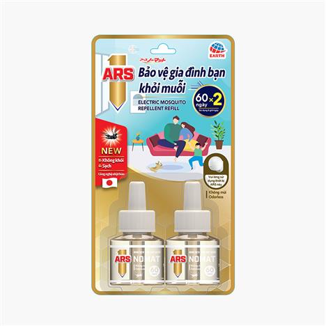 Dung dịch xông diệt muỗi ARS Nomat 45ml x 2 chai