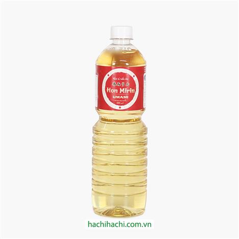 Gia vị nấu ăn Hon Mirin Umami 880ml, chay mặn đều dùng được