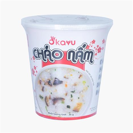 Cháo nấm Asuzac 36g Chay mặn đều dùng được