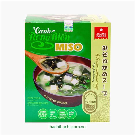 Canh rong biển miso Asuzac 50g (5gx10gói)