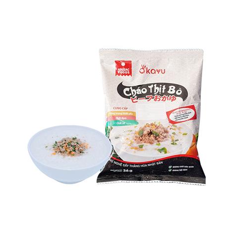 Cháo thịt bò Asuzac 36g 