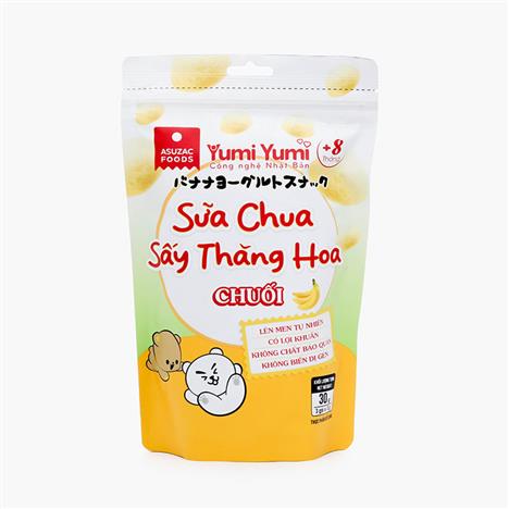 Sữa chua sấy thăng hoa chuối Asuzac 30g (10gx3 gói)