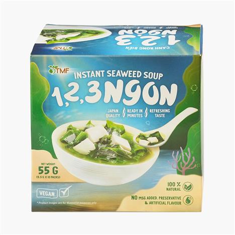 Canh rong biển 55g (5.5gx10 gói), chay mặn đều dùng được