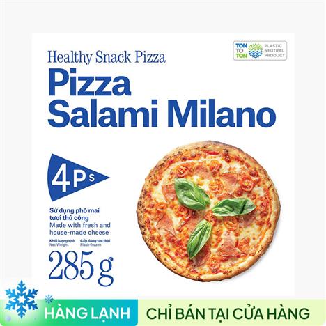 Pizza xúc xích Salami Milano 4P